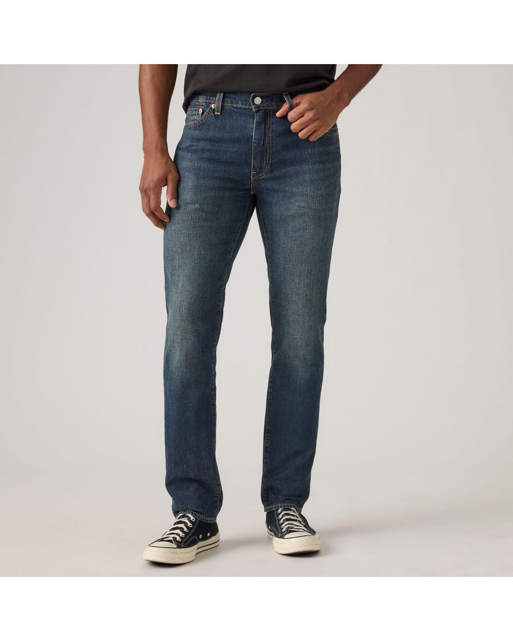 Levi's Green 511 Slim Linen+ Denim Jeans for men