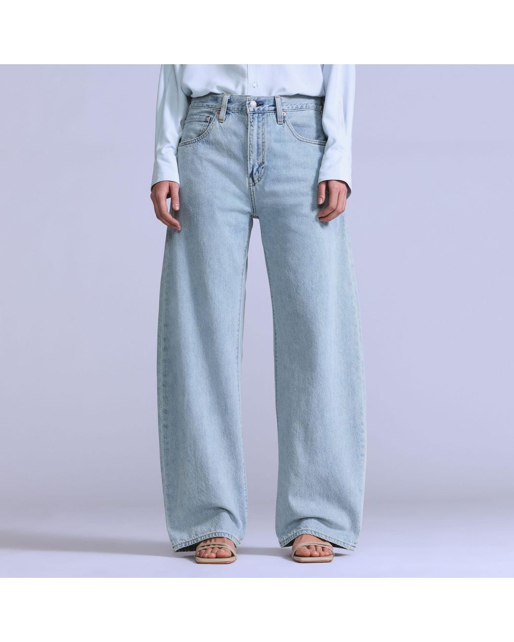 Drop Barrel Jeans Levi's de color Blue