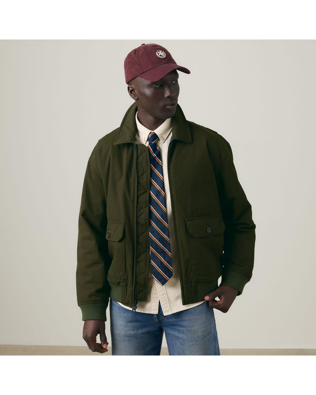 Levi's Brown Varsity Baseball Cap for men
