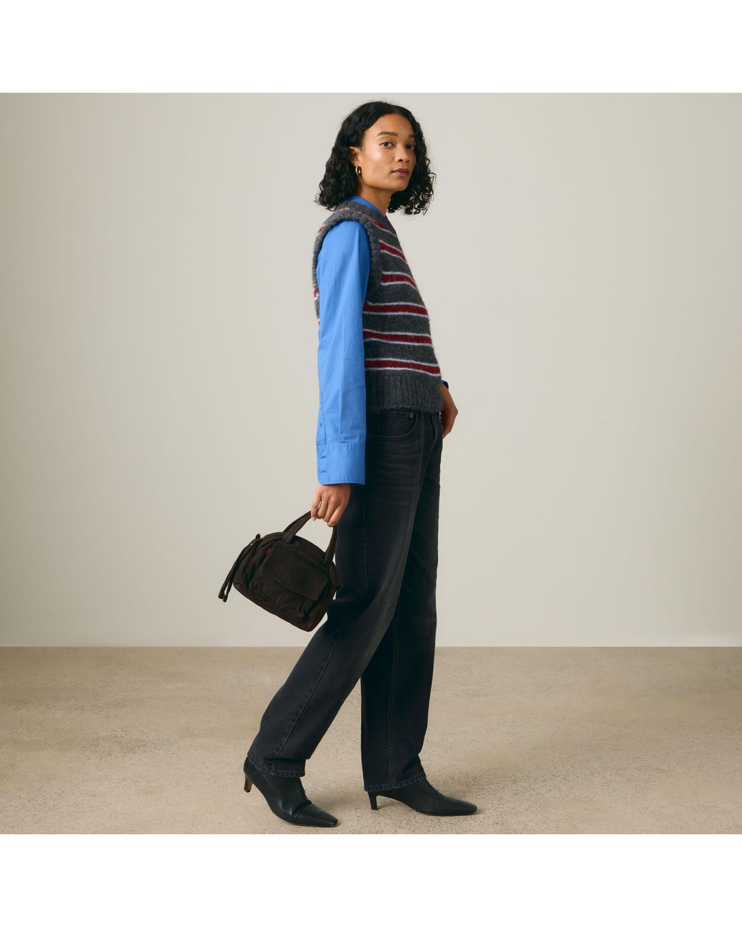 Small Blake Handbag Levi's de color Black