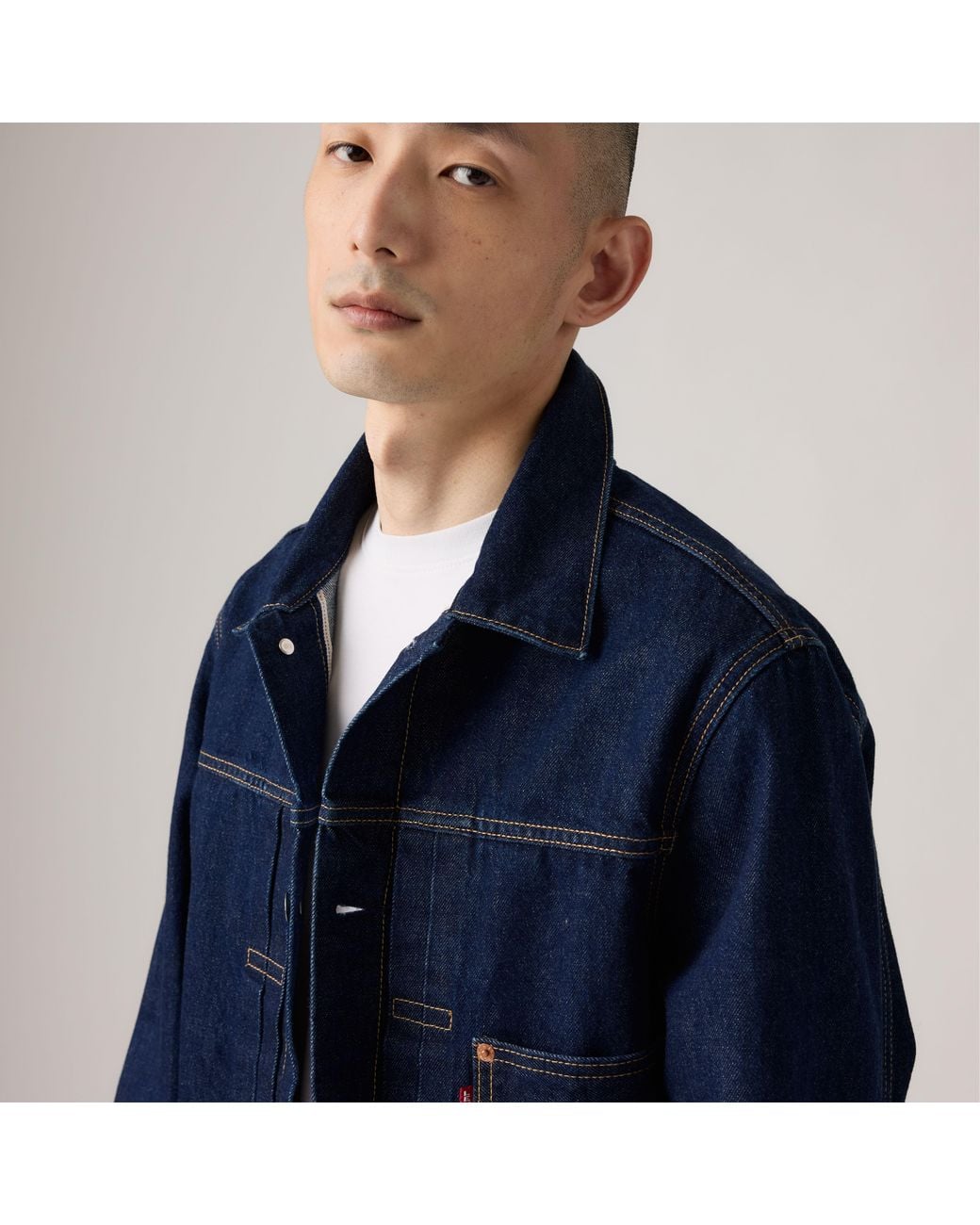 Levi's Blue Type I Jacket for men