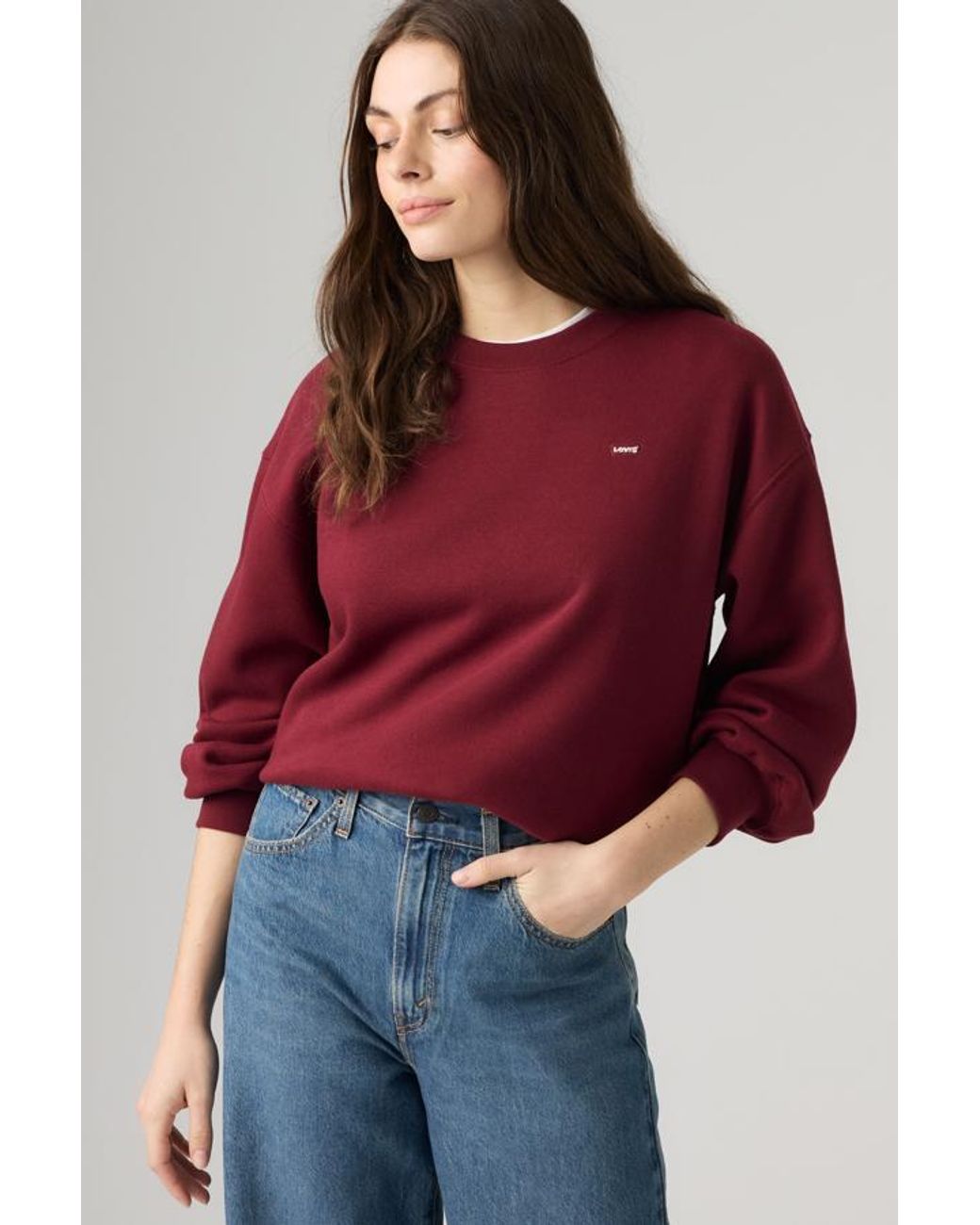 Levi's Red Everyday Crewneck Sweatshirt