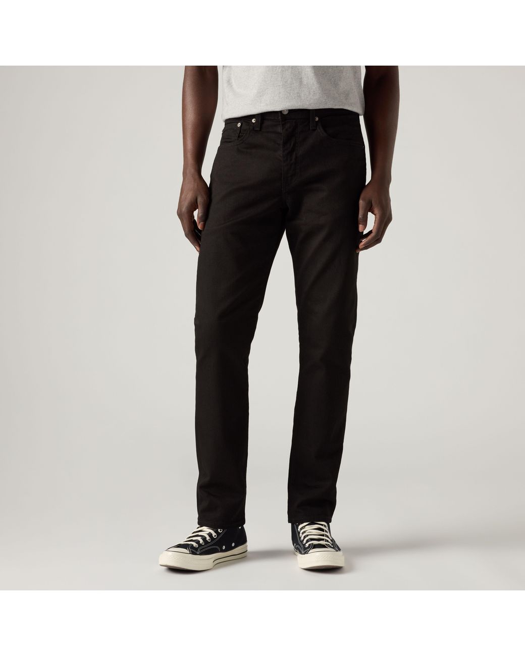 Levi's 502 Taper Jeans in het Black voor heren