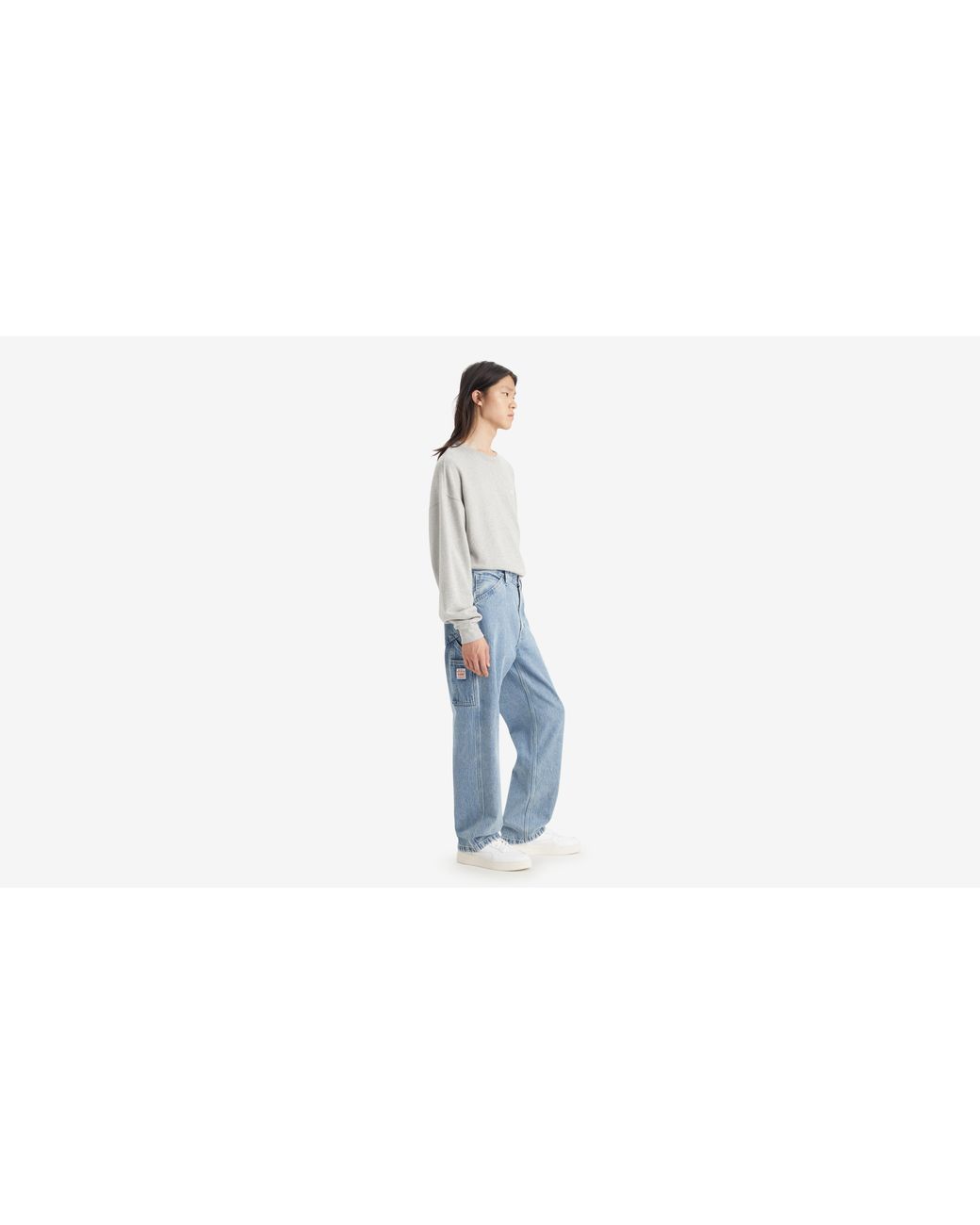 Levi's Blue 568 Loose Straight Carpenter Jeans for men