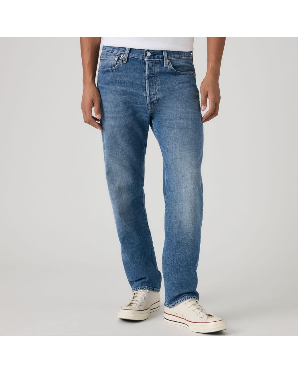 501 Original Jeans Levi's de hombre de color Blue