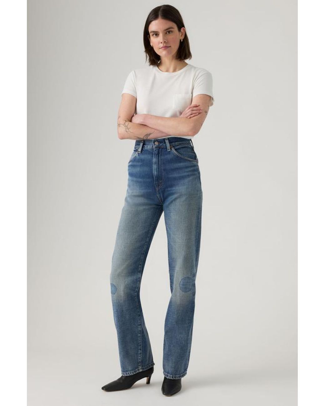 Levi's Blue Vintage Clothing 1950's 701 Jeans