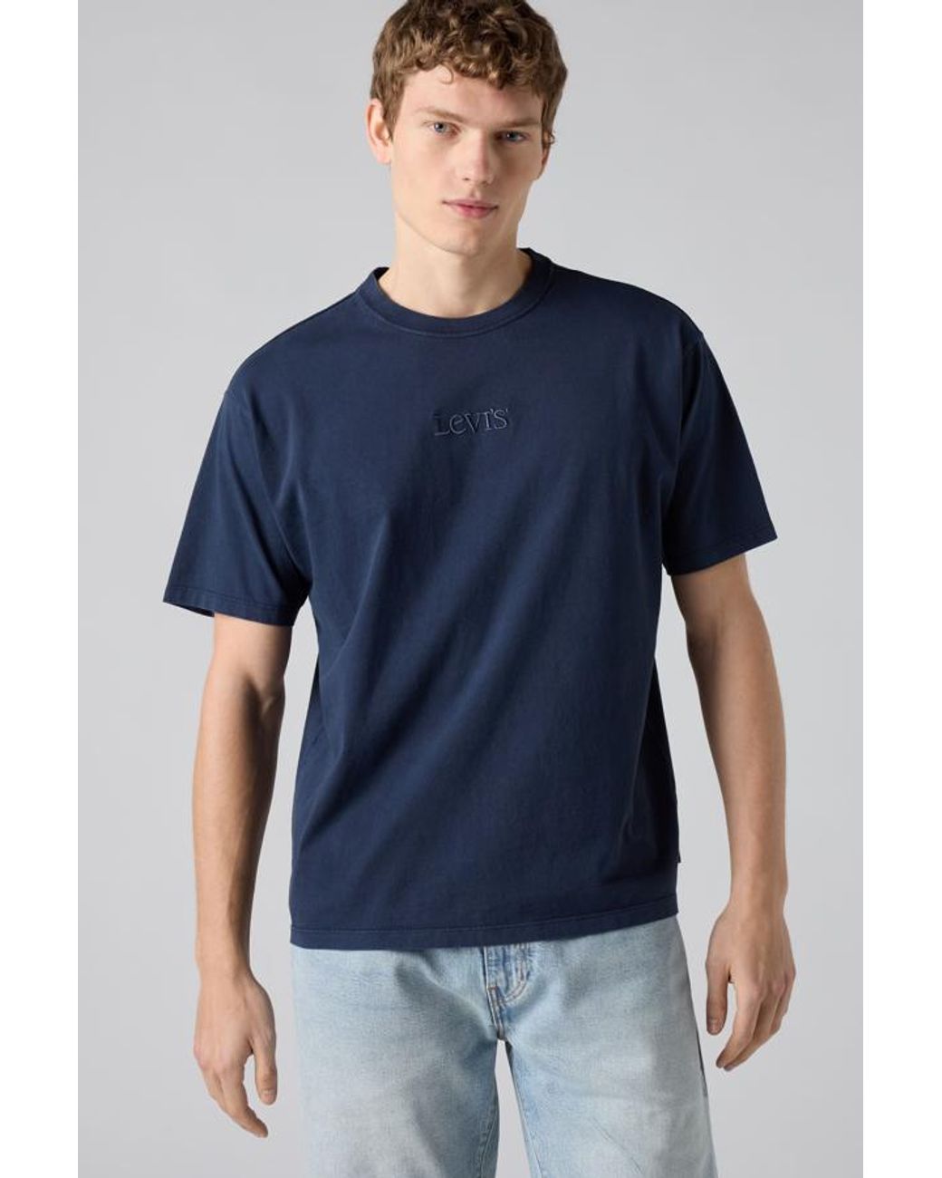 Levi's Blue Graphic Vintage Fit Tee for men