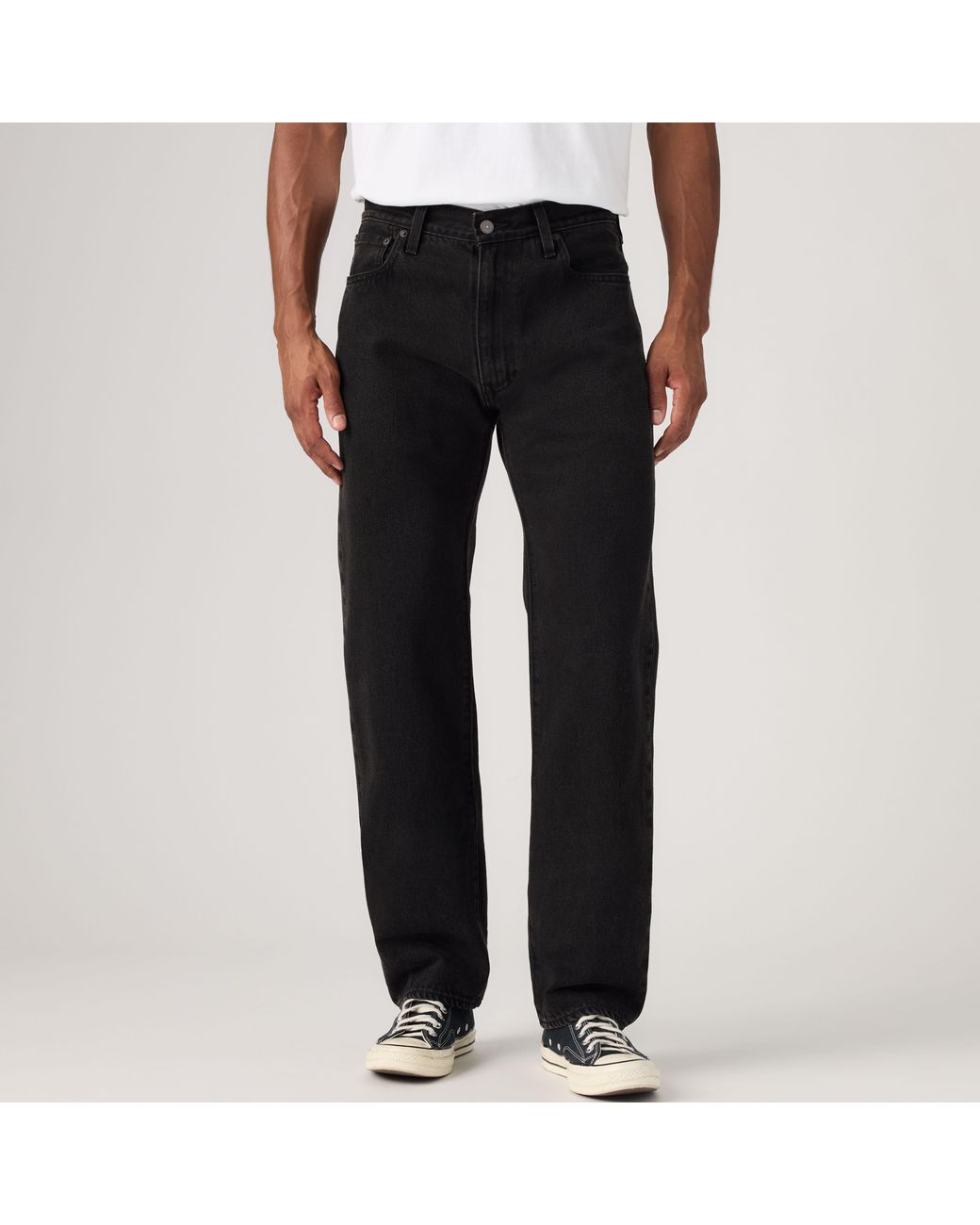 Levi's Green 555 Relaxed Straight Jeans for men