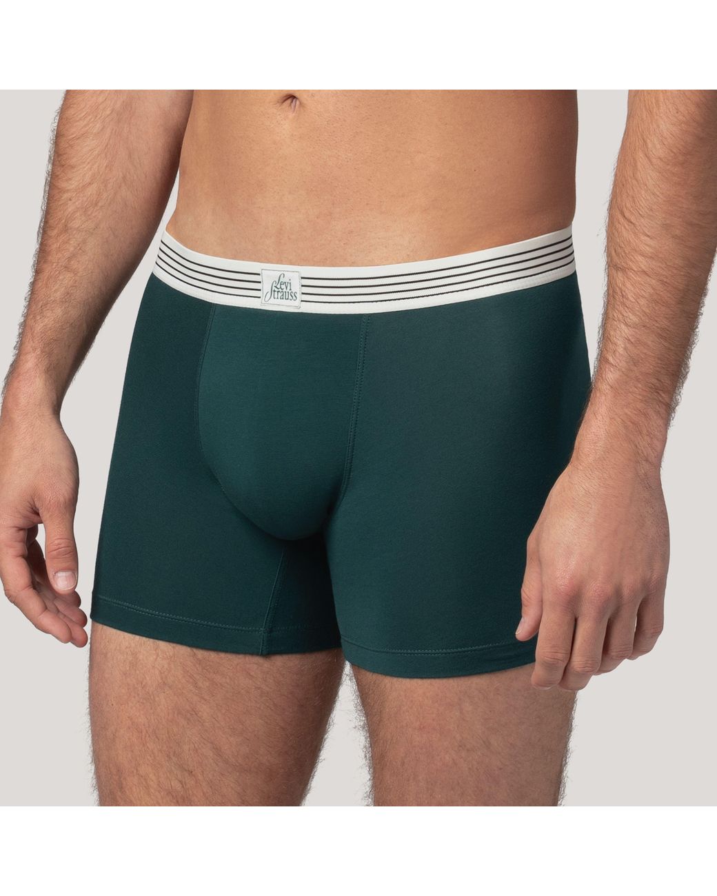 Levi's Green Patch Boxer Brief 2 Pack for men