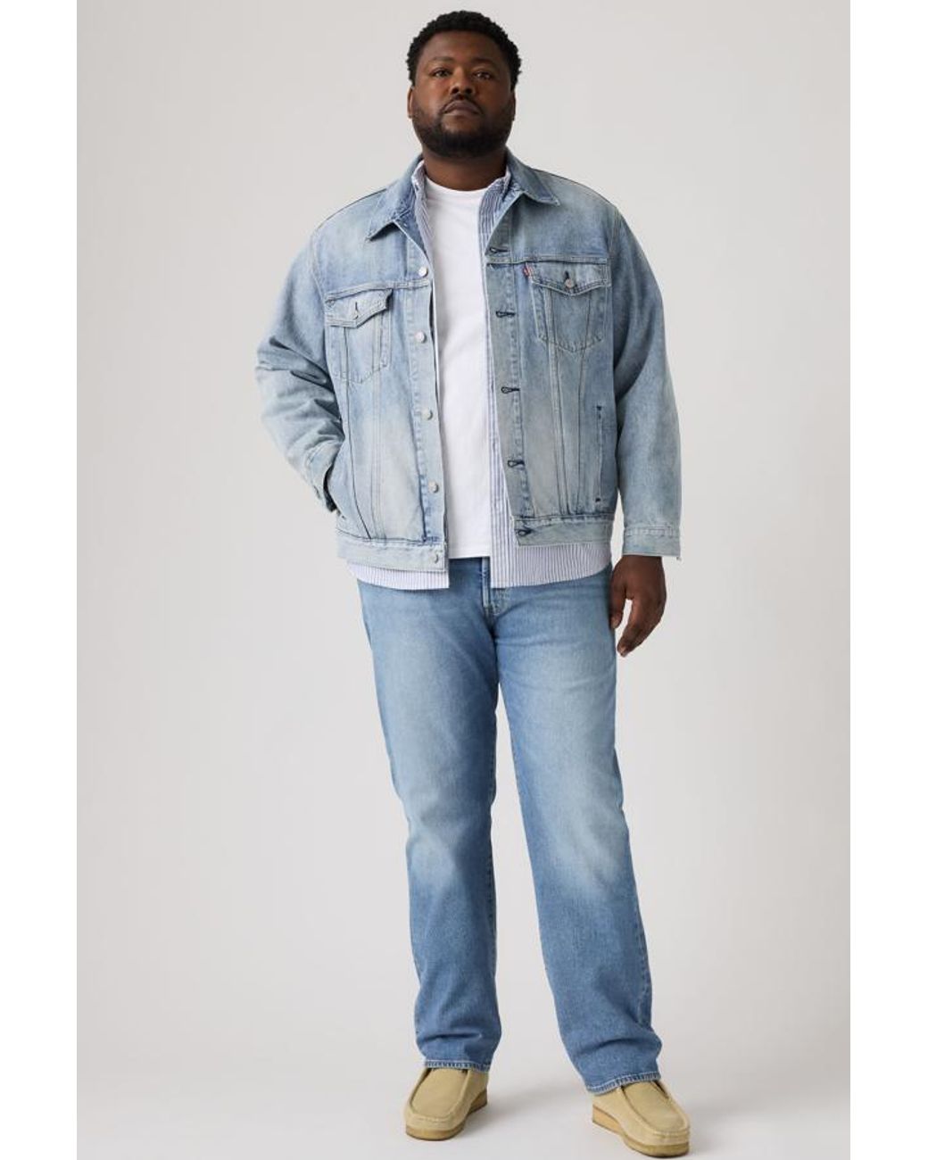 Levi's Blue 501 Original Jeans (Big & Tall) for men