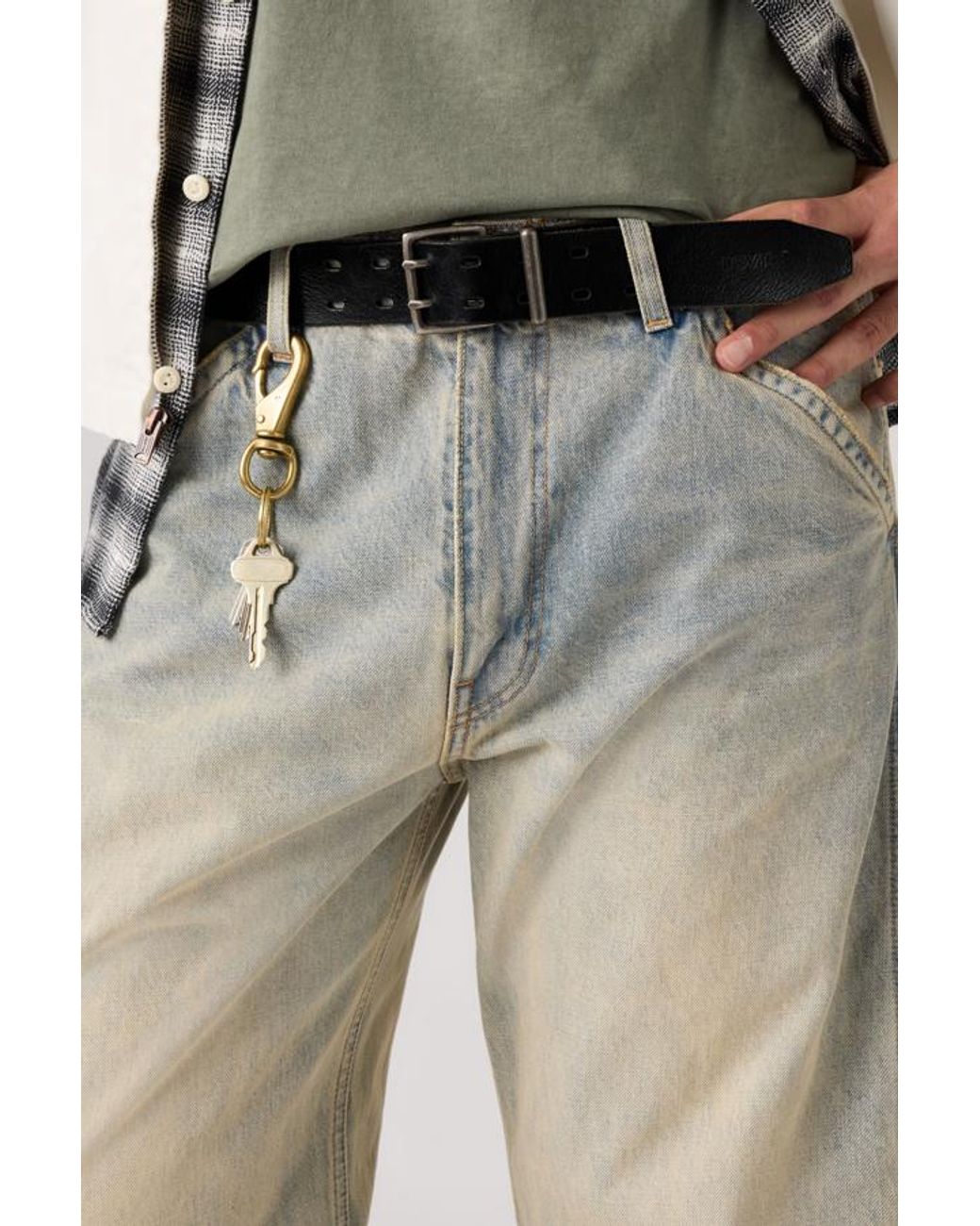 Levi's Multicolor Potrero Double Prong Belt for men