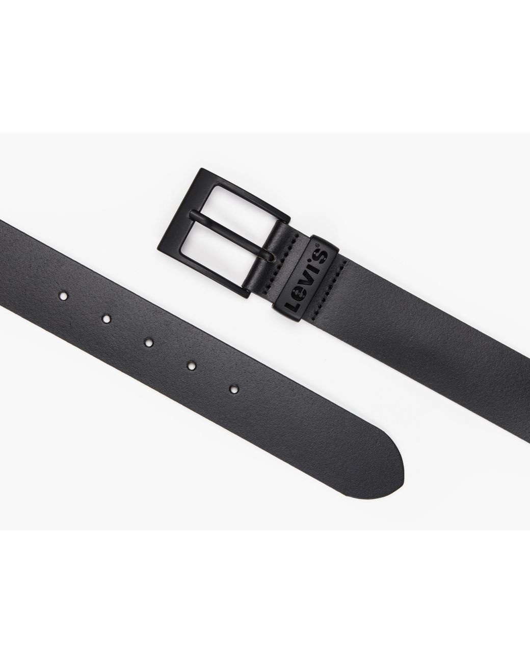 Levi's Black Ashland Metal Belt for men
