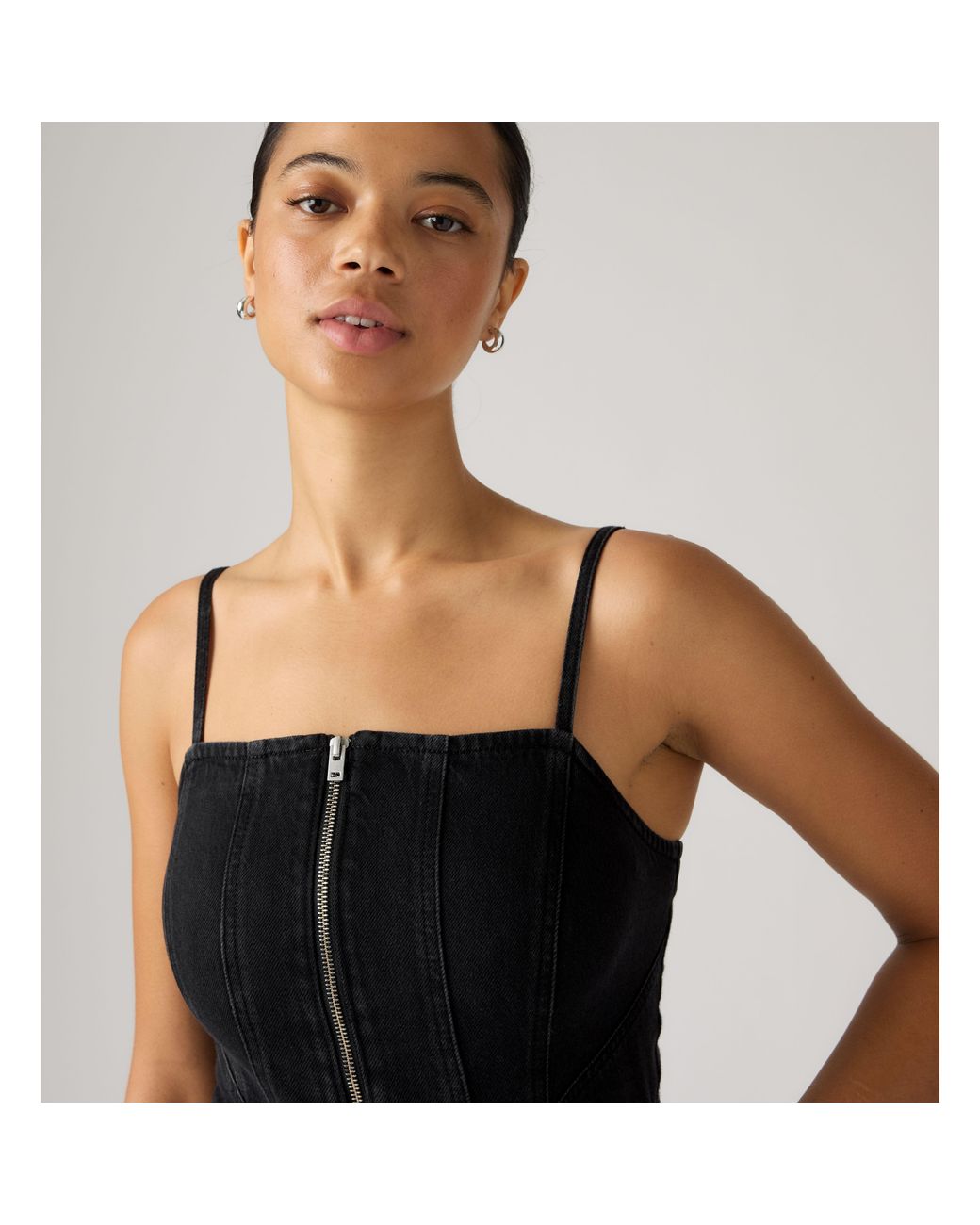 Levi's Blue Lightweight Seamed Jumpsuit