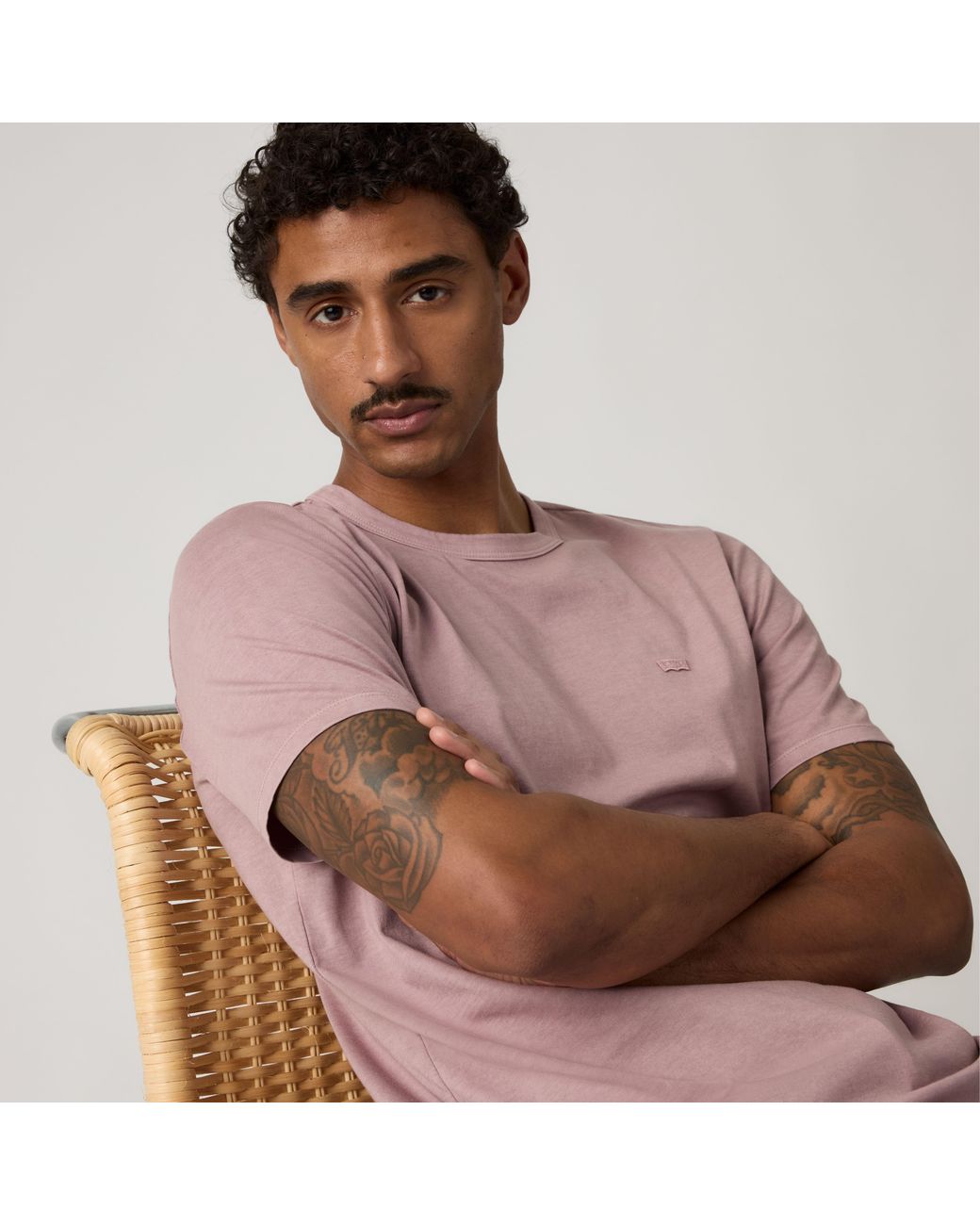 Levi's Pink Original Tee for men