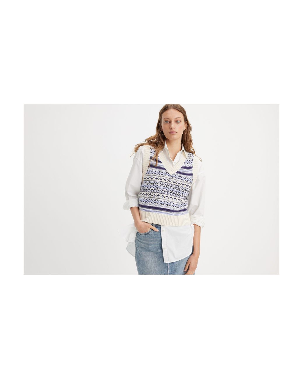 Pull sans manches brynn Levi s en coloris Noir Lyst