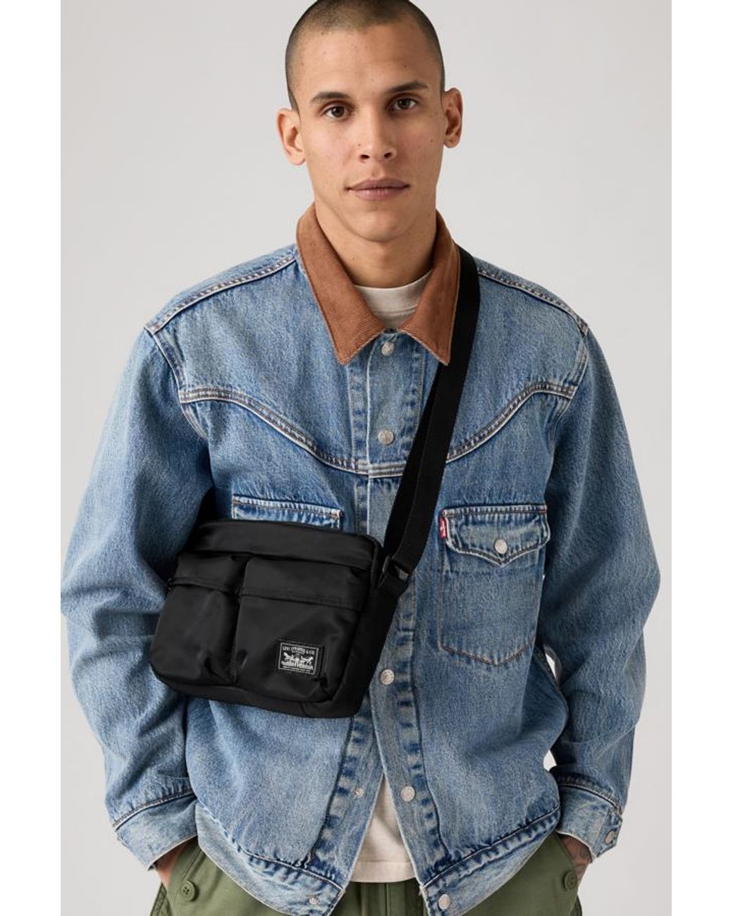Levi's Black Mini Crossbody Tasche
