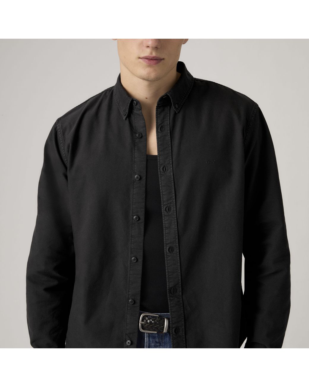 Levi's Authentic Overhemd Met Knopen in het Black voor heren