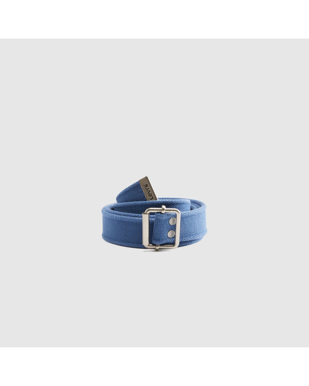 Levi's White Washed Down Web Belt for men