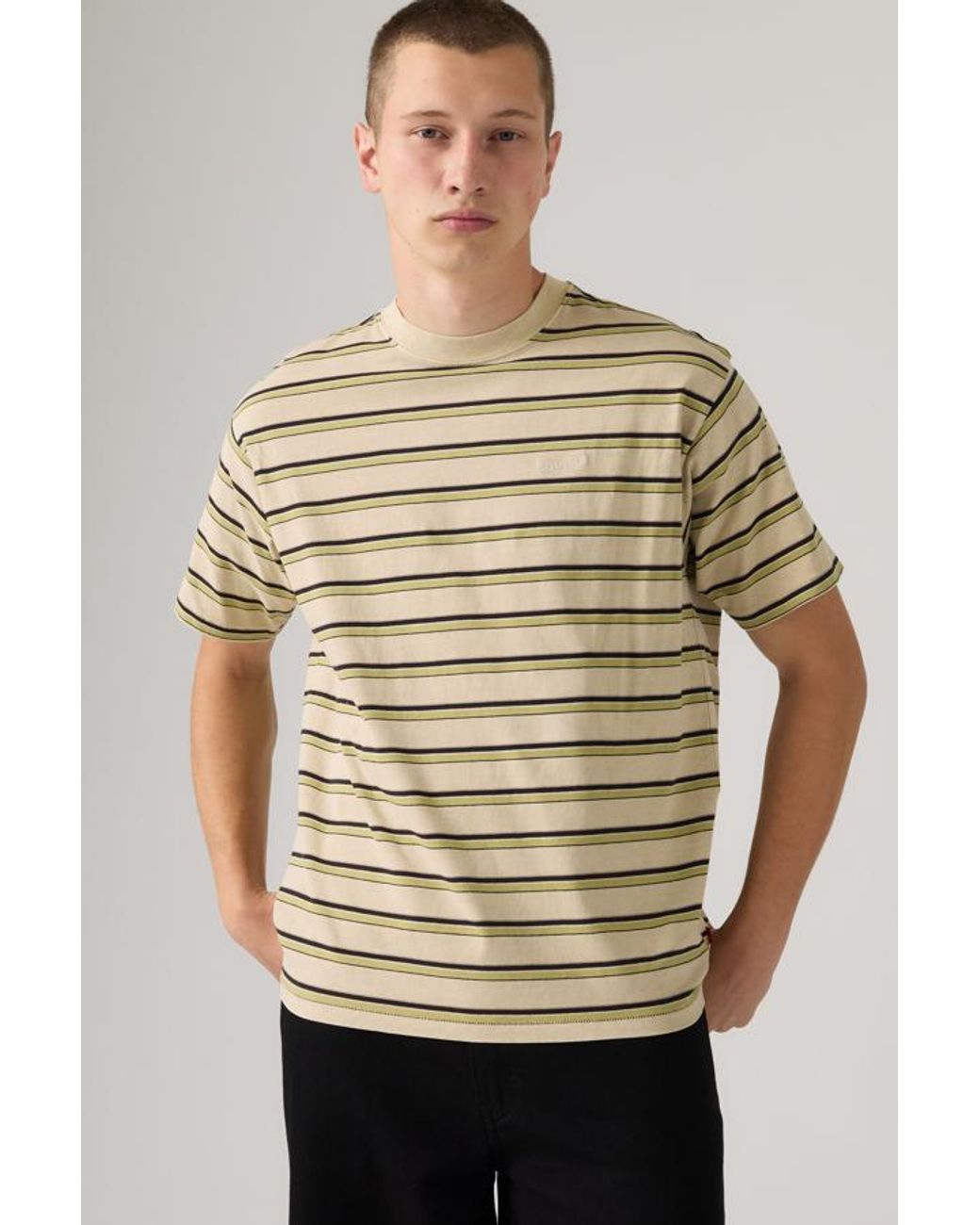 Levi's Tab Vintage T Shirt in het Natural voor heren