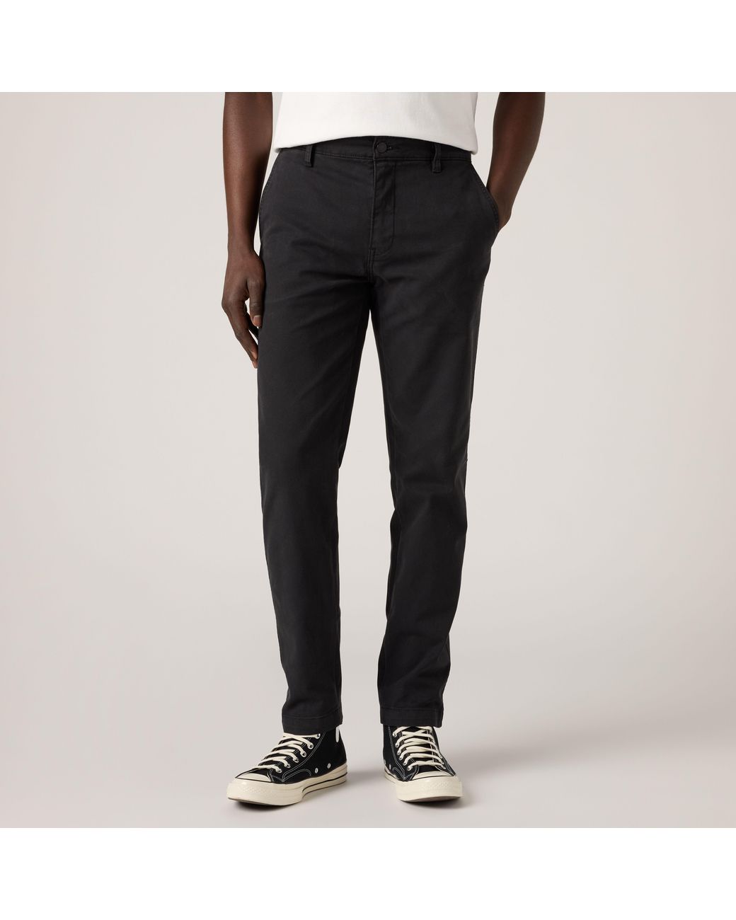 Levi's Black Xx Chino Standard Taper Pants for men