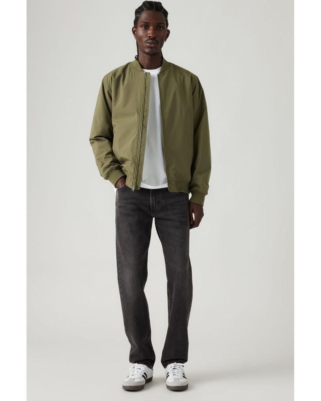 Levi's Green 502 Taper Jeans for men