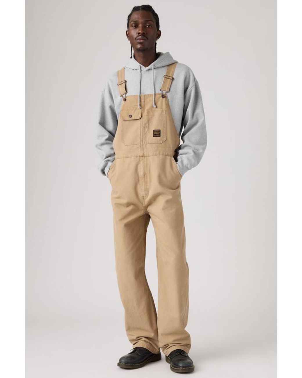 Levi's Natural Loose Overalls for men