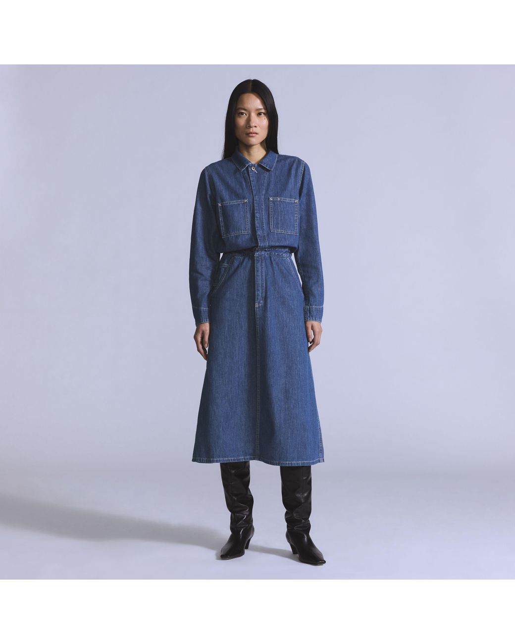 Levi's Blue Boiler Dress