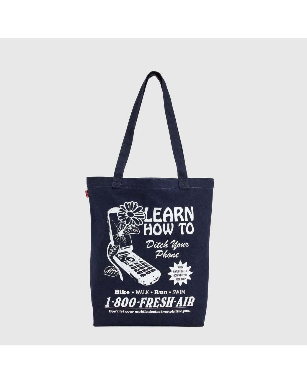 Levi's Black Graphic Tote for men