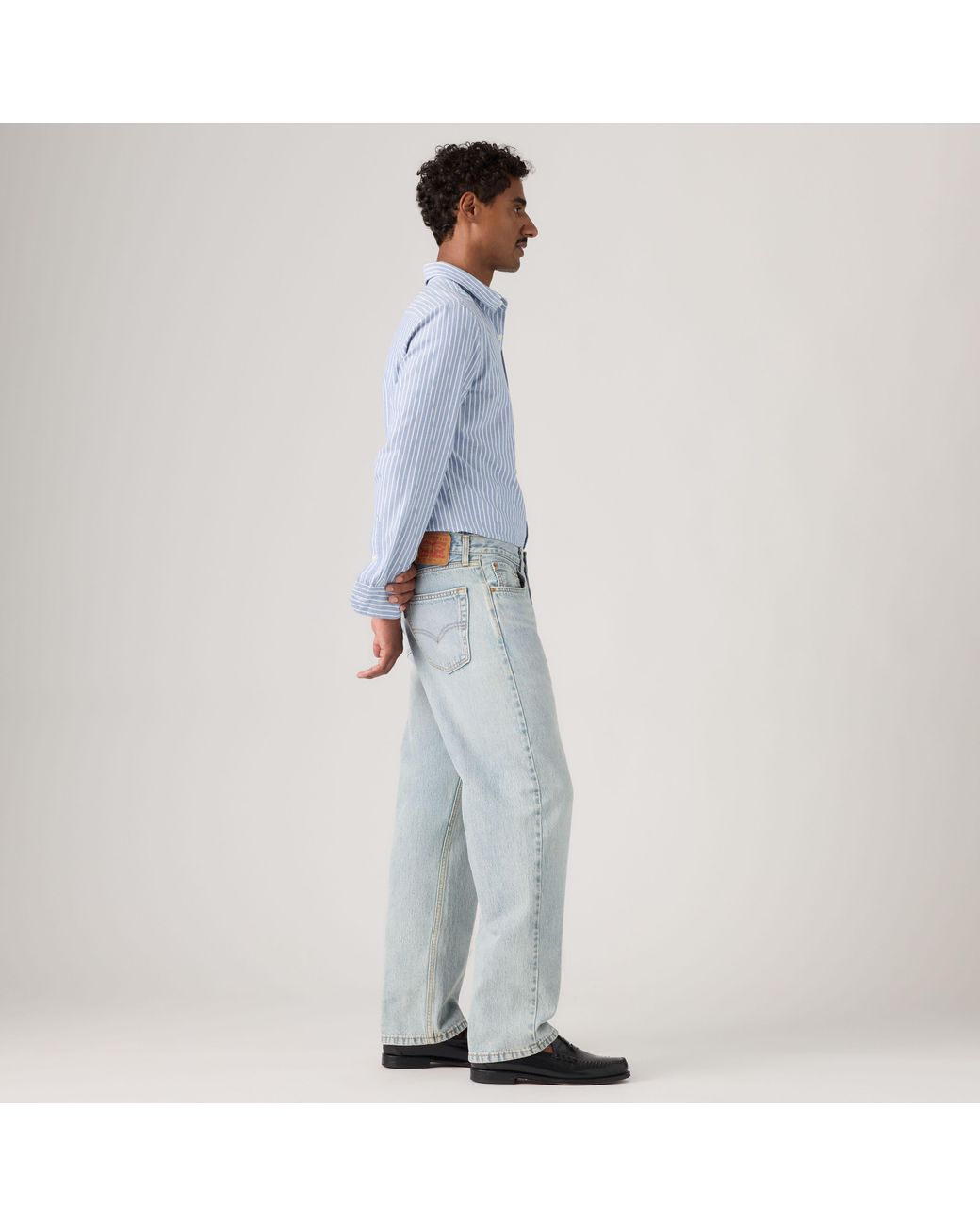 Levi's 565 Loose Straight Jeans in het Blue voor heren