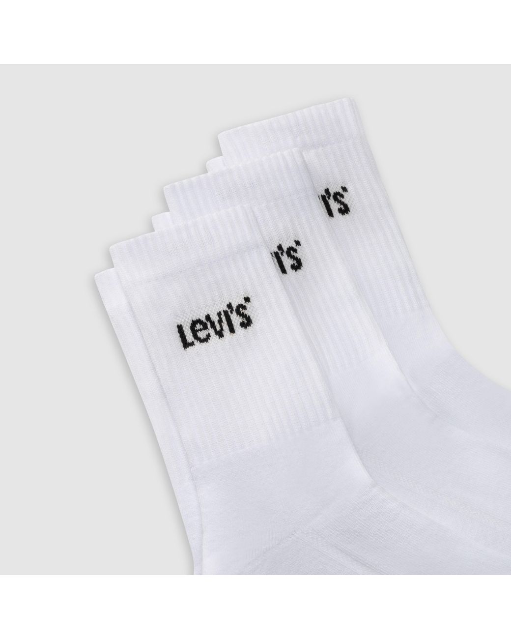 Levi's Blue Regular Cut Socks 3 Pack for men