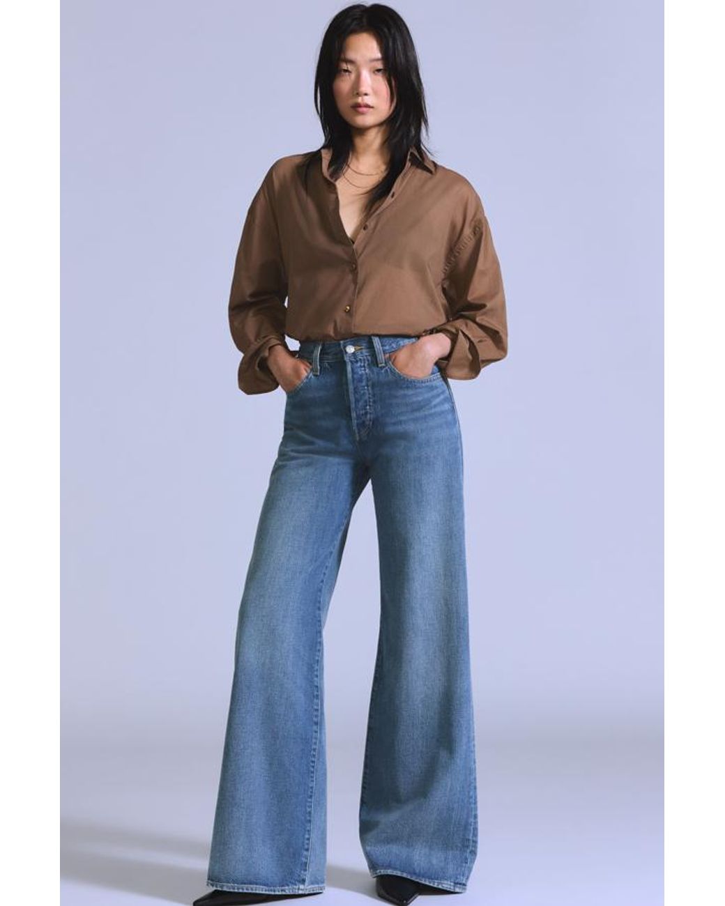 Levi's Blue '70S Flare Jeans
