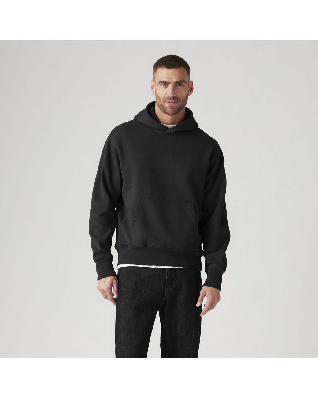 Levi's Black Authentic Hoodie for men
