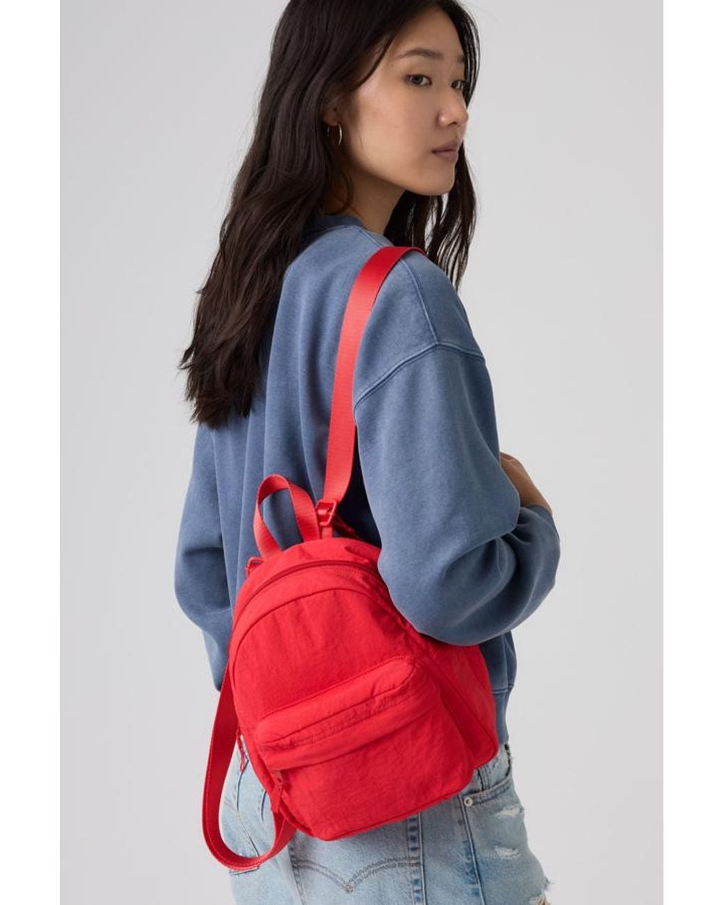 Levi's Red Mini Backpack for men