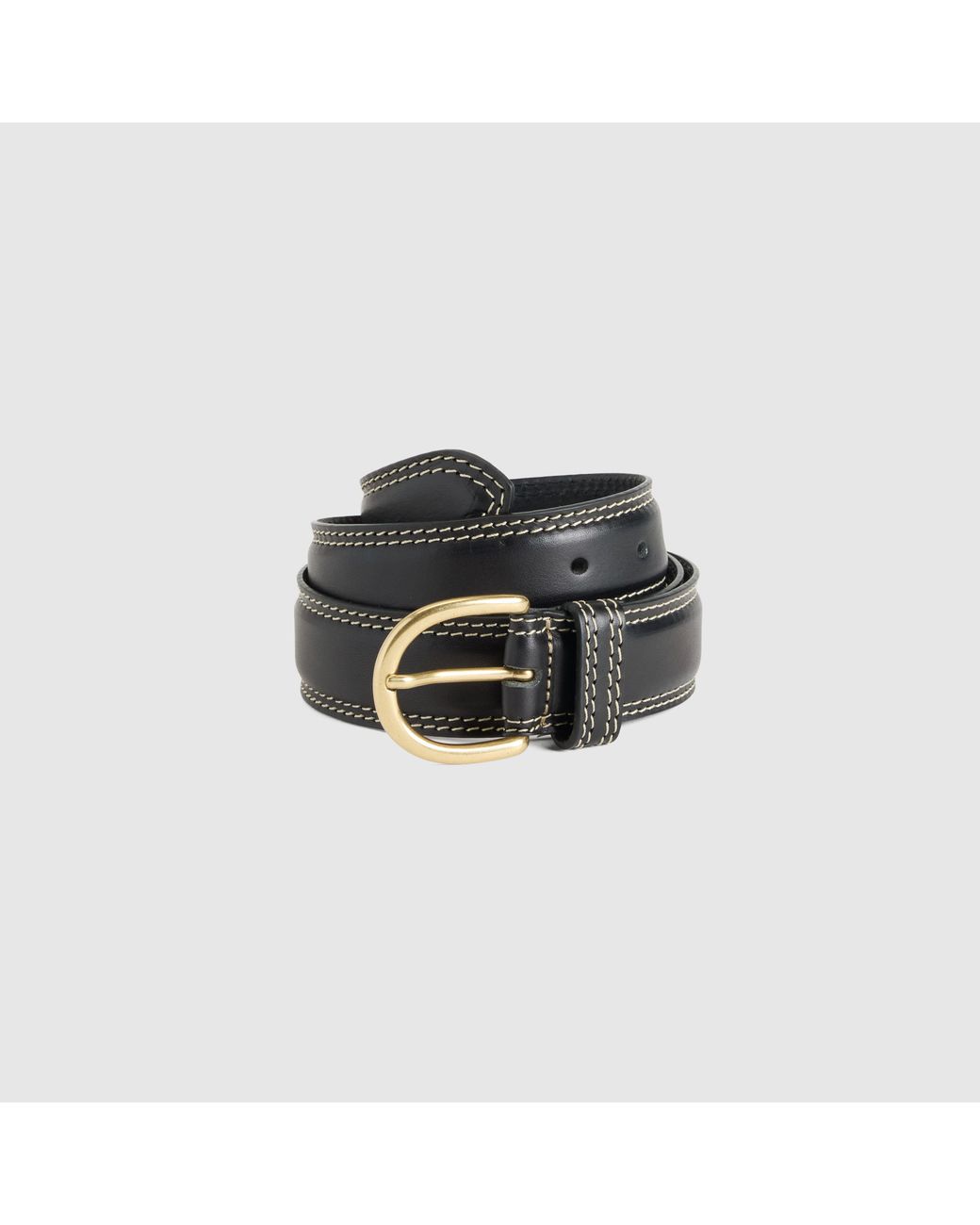 Levi's Gray Olivia Classic Feather Edge Belt