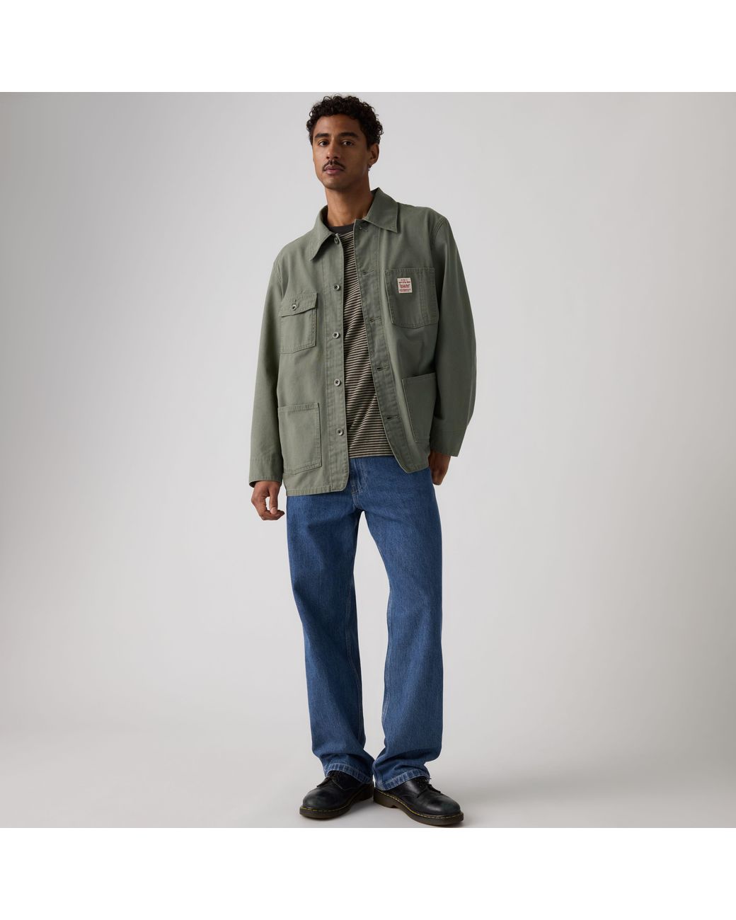 Levi's Blue 568 Loose Straight Carpenter Jeans for men