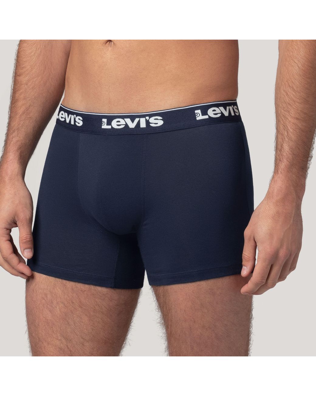 Levi's Blue Repeat Logo Boxer Brief 3 Pack for men