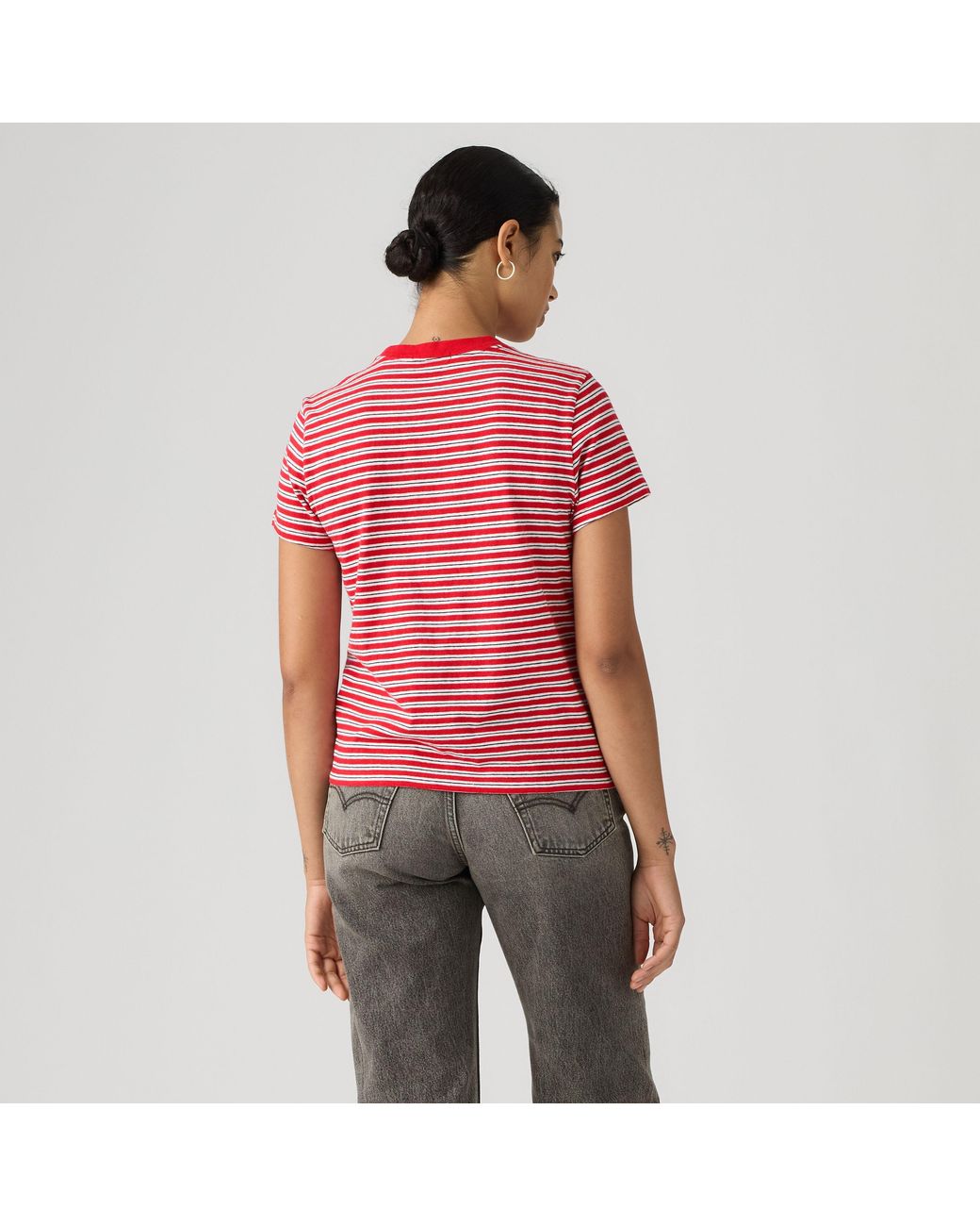 Favorite Slub Tee Levi's de color Red
