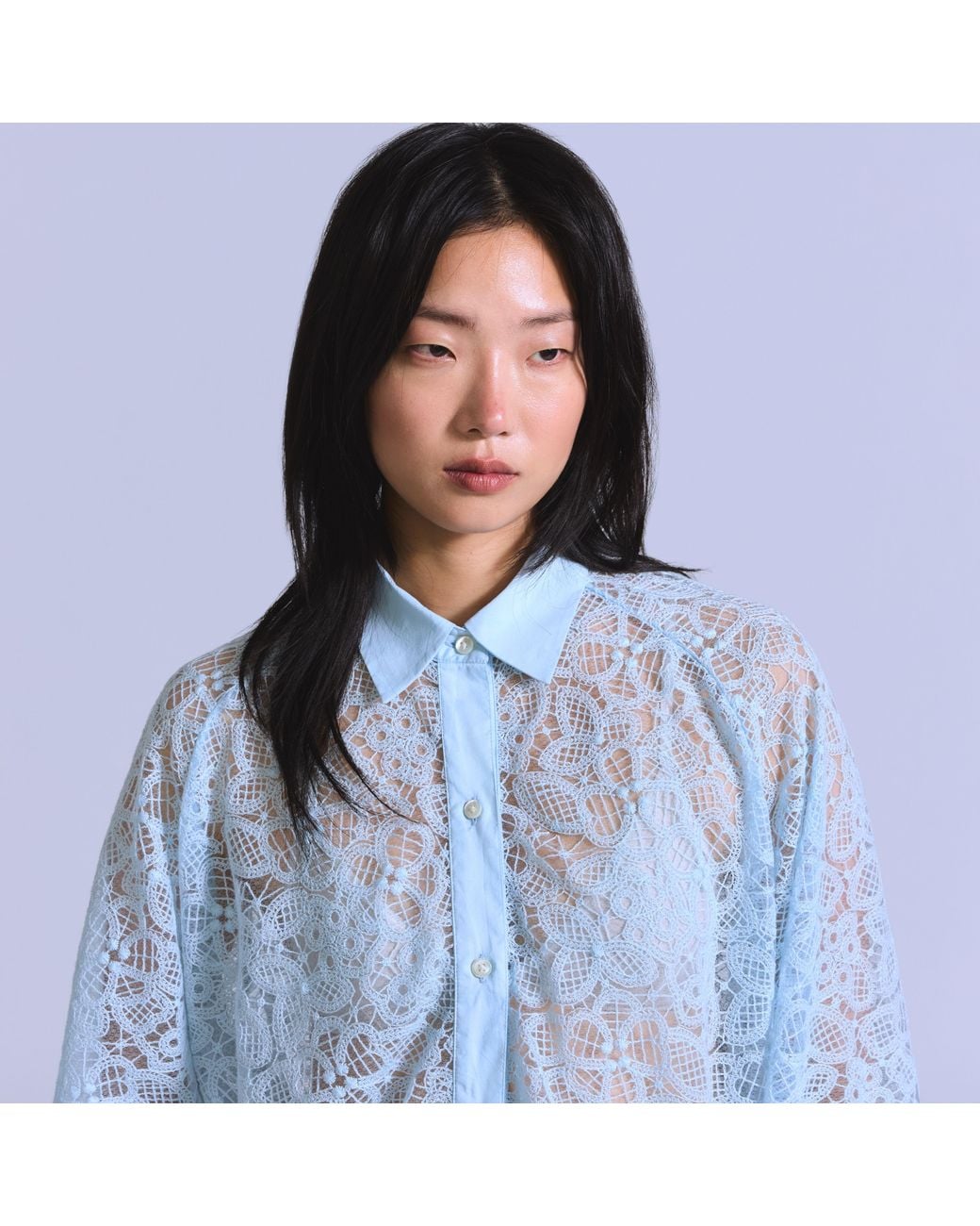 Levi's Blue Lace Woven Shirt