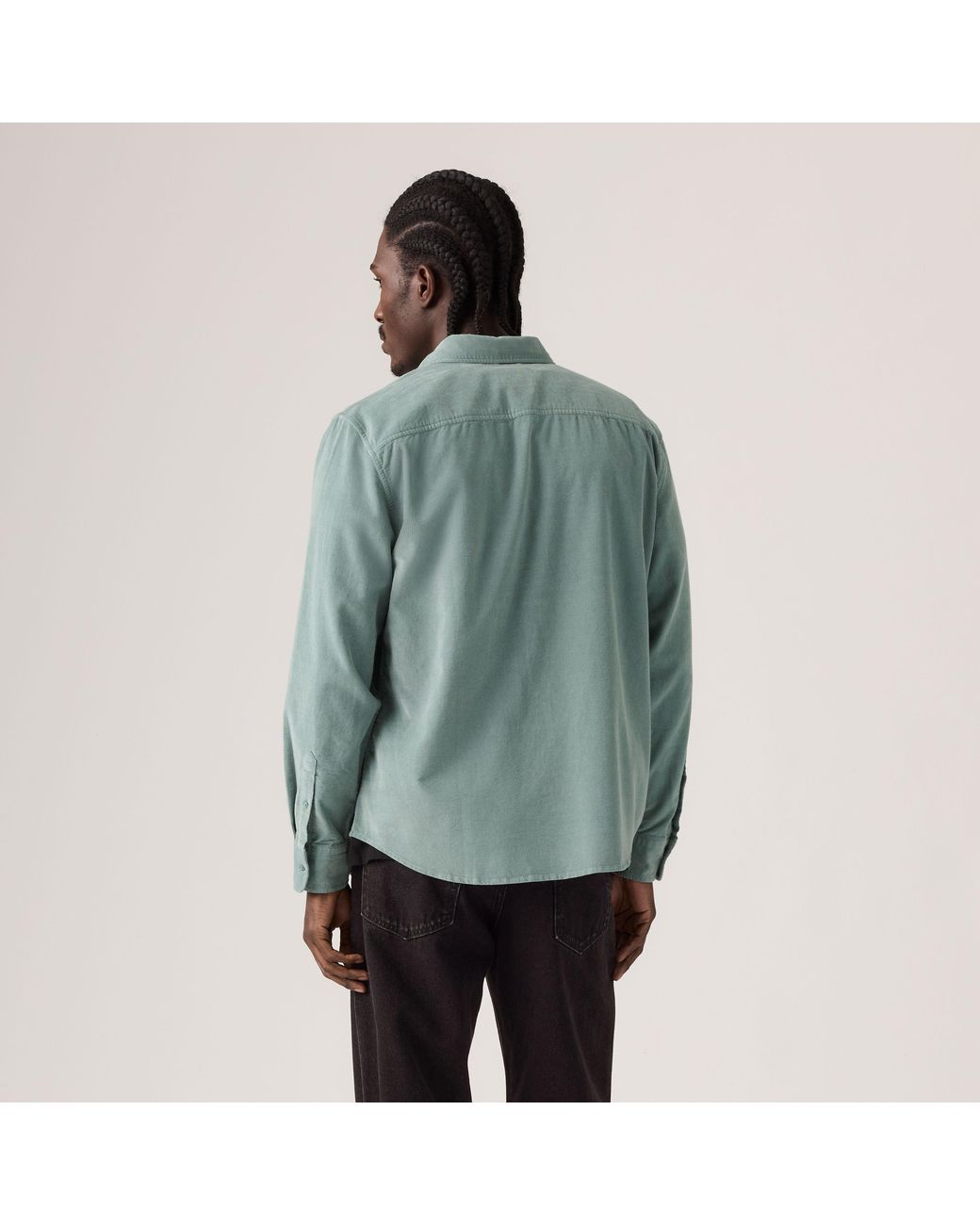 Camicia Authentic Button Down di Levi's in Green da Uomo