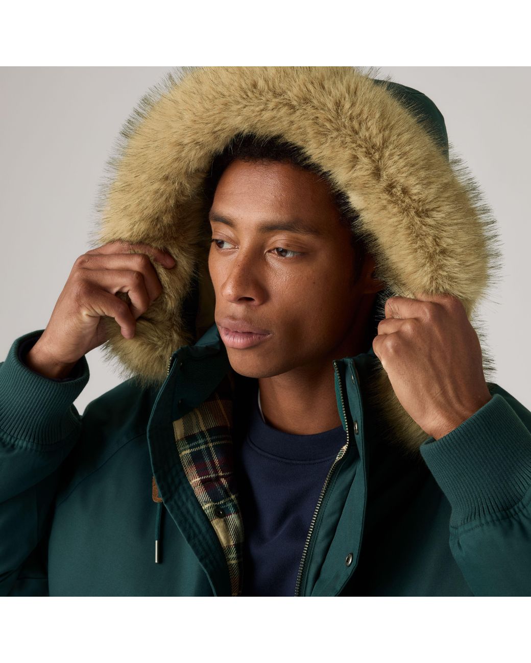 Levi's Green Sierra Hooded Puffer for men