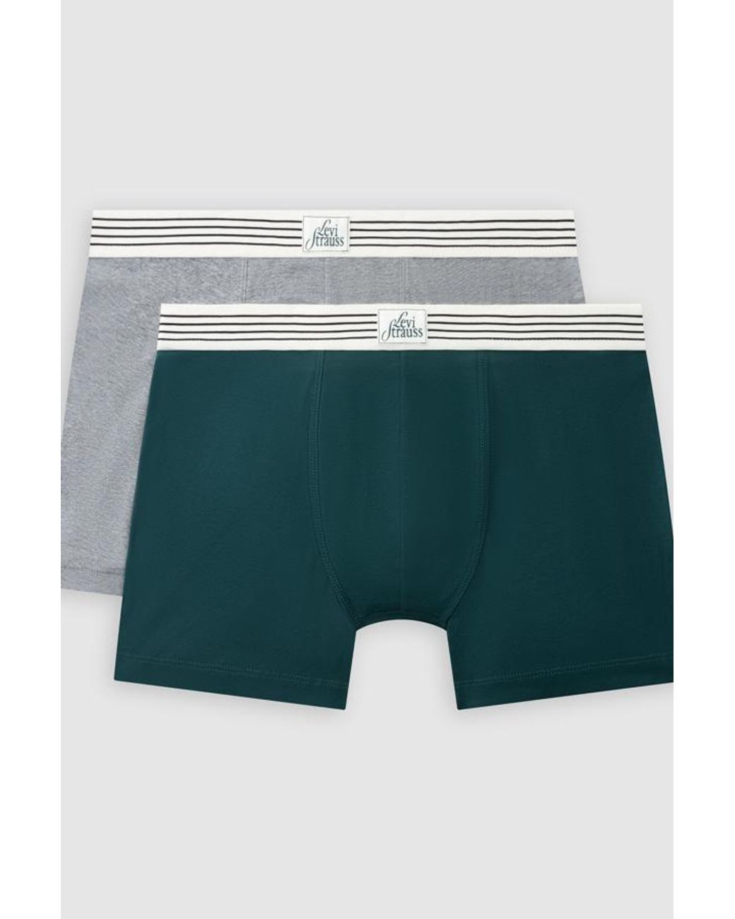 Levi's Green Patch Boxer Brief 2 Pack for men
