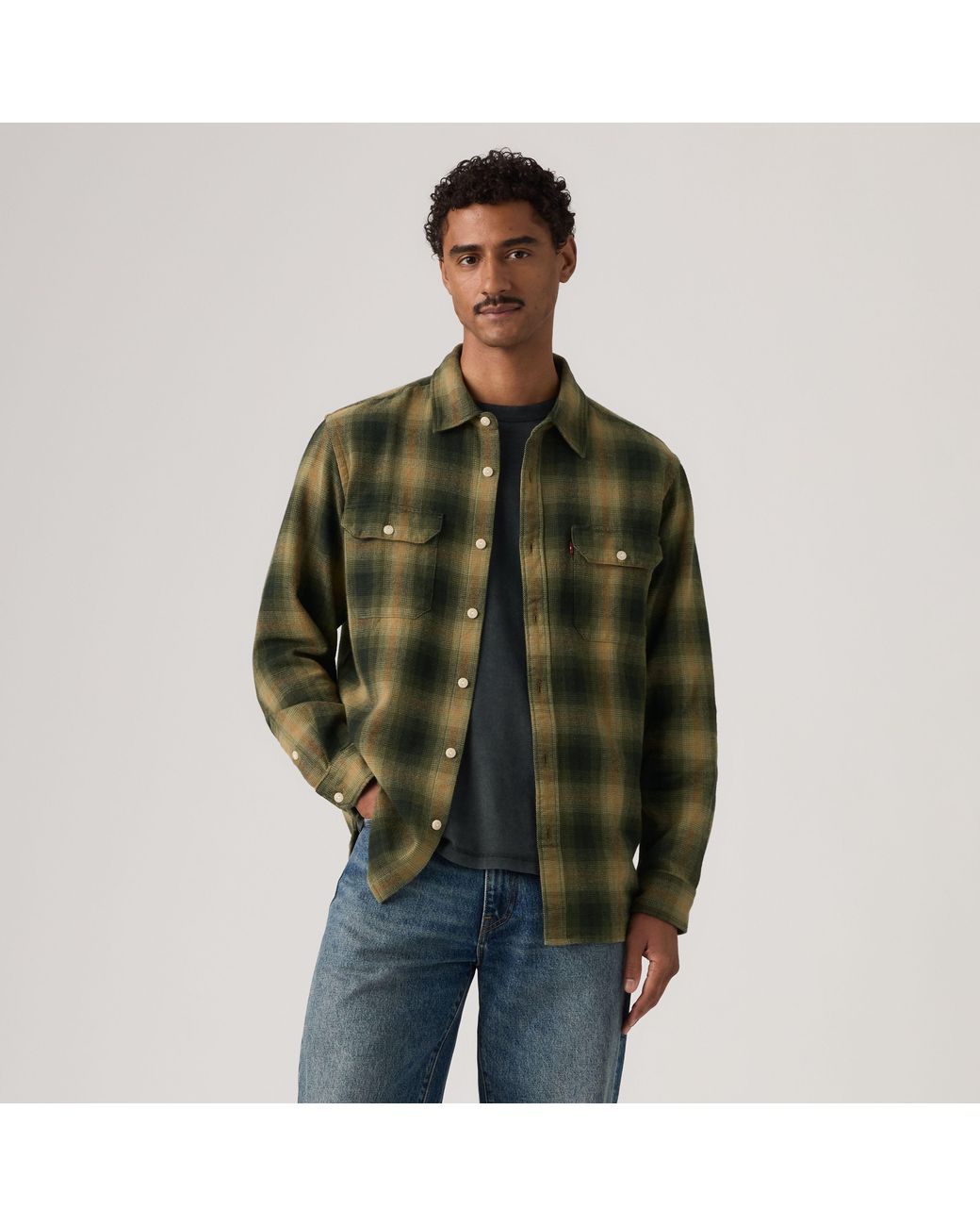 Sobrecamisa Jackson De Trabajo Levi's de hombre de color Green