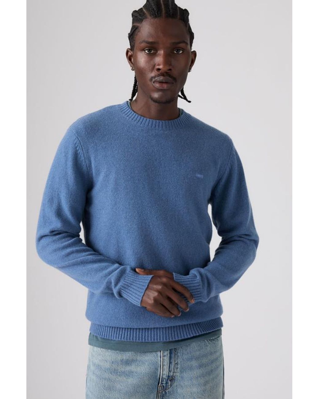 Levi's Blue Original Housemark Sweater for men