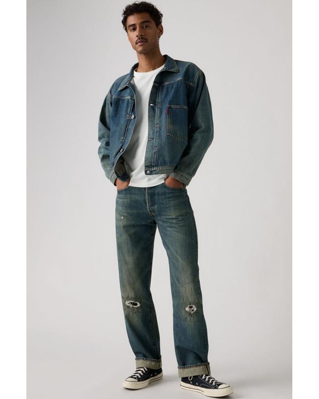 Levi's Blue Vintage Clothing 1947 501 Jeans for men