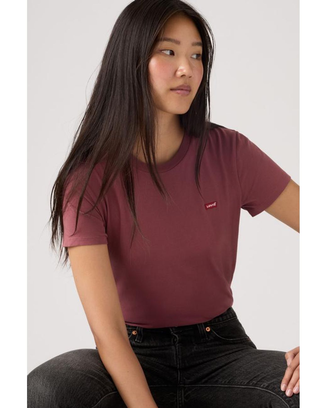 Levi's Purple Perfect Tee