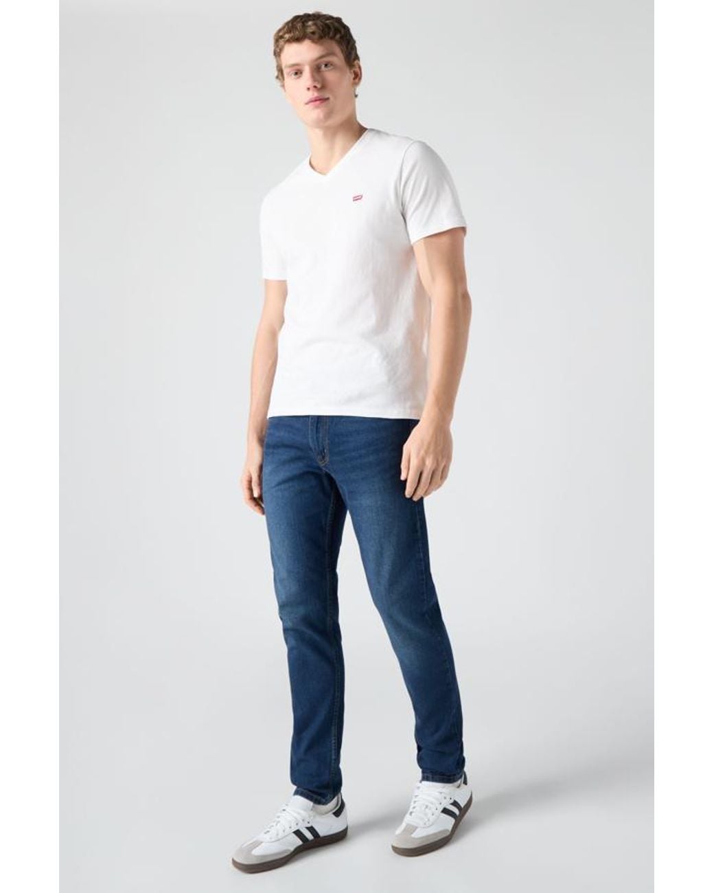 Levi's Blue 515 Slim Taper Jeans for men
