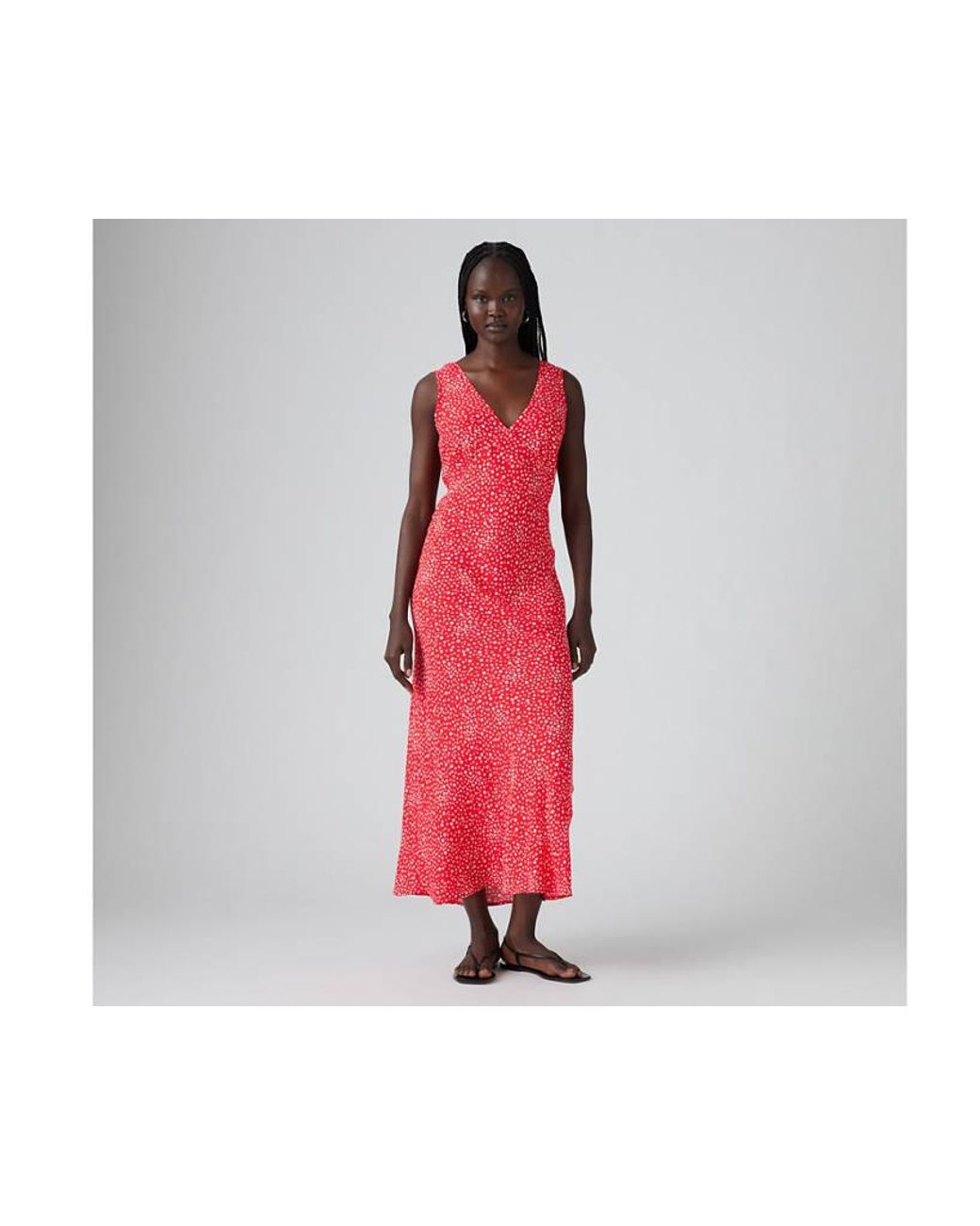 Levi's Atalia Slip Dress in Red Lyst UK