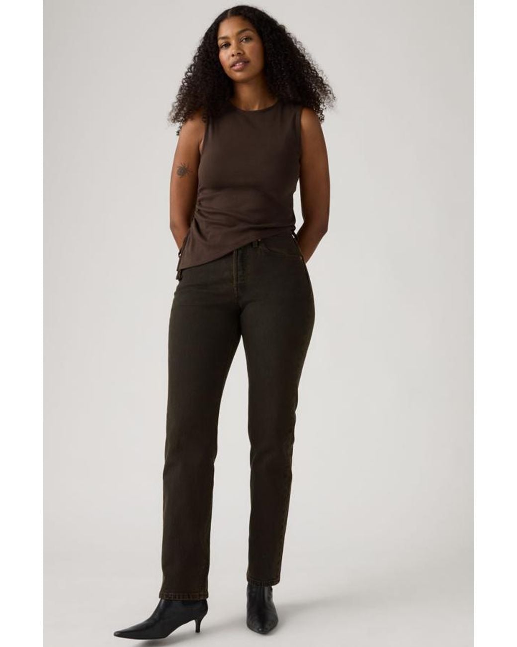 Levi's Black 501 Curve Jeans