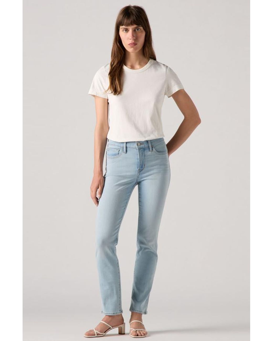Levi's Blue 312 Shaping Slim Jeans