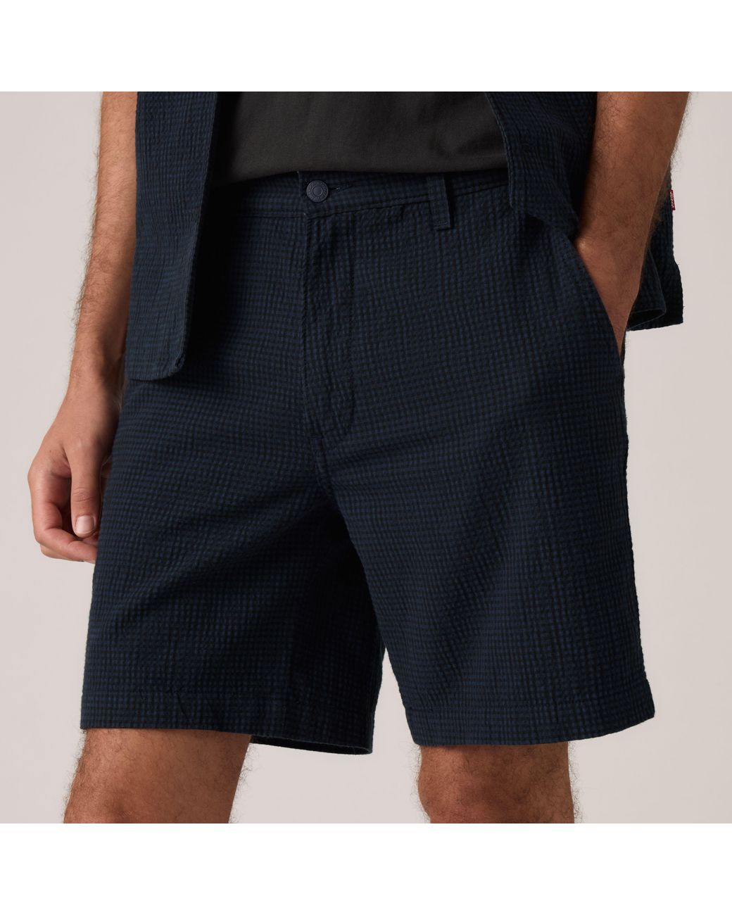 Levi's Blue Xx Chino Authentic Relaxed Lightweight Shorts for men